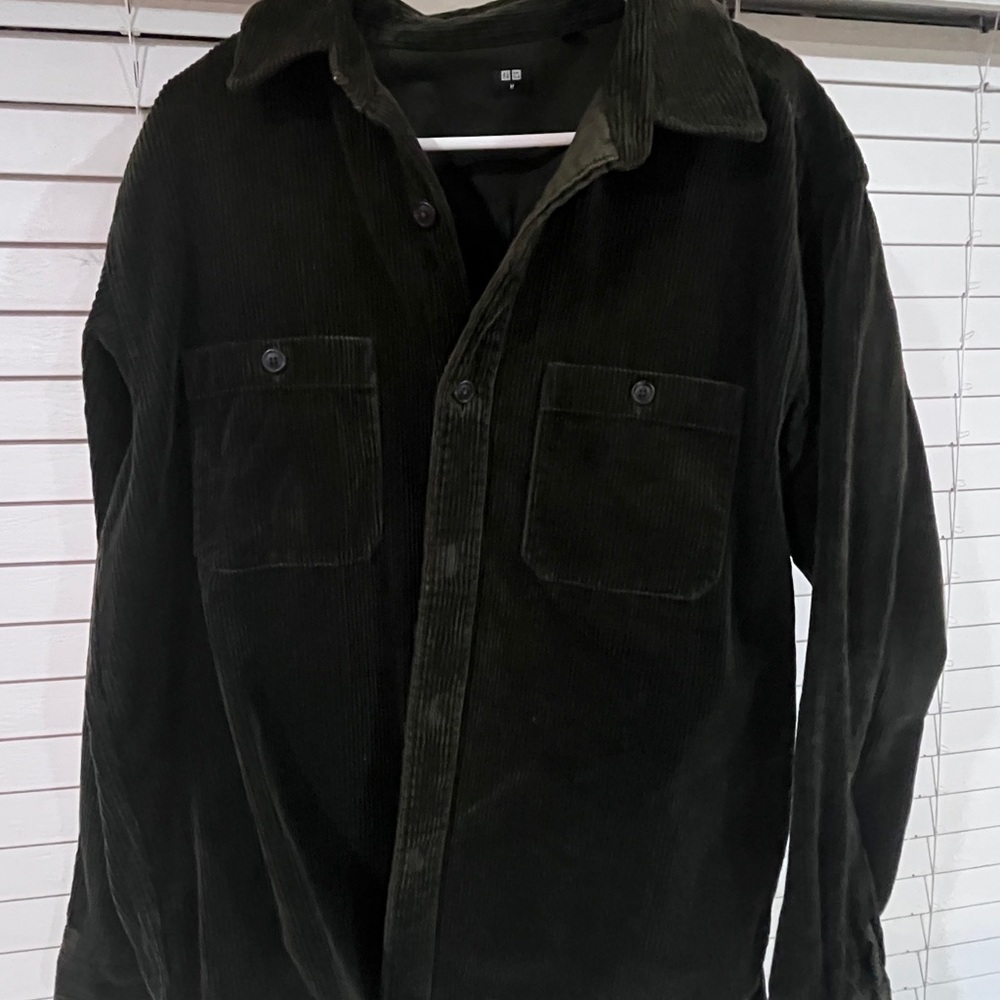 Uniqlo Dark Green Corduroy Jacket